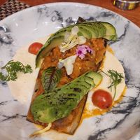 Berenjenas al horno at Mistura Grill in Cusco