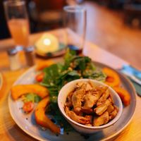 Gemüsesalat mit Chikeriki at Schnitzelei Wilmersdorf in Berlin