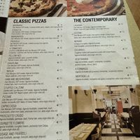 Menu   at PizzaRé in Rome