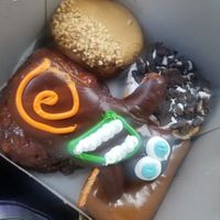 Vegan donuts! at Voodoo Doughnut in Portland