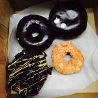 Vegan donuts  at Voodoo Doughnut in Portland