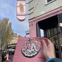   at Voodoo Doughnut in Portland