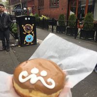 Maple cream at Voodoo Doughnut in Portland