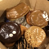 Vegan Voodoo Dozen (13 doughnuts) at Voodoo Doughnut in Portland