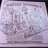 Good things come in pink boxes at Voodoo Doughnut in Portland