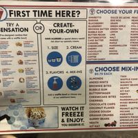 Current menu as of 1/27/2023  at Sub Zero in Manchester