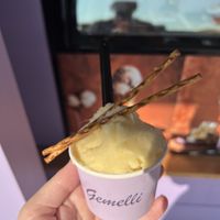 Pineapple sorbet   at Gemelli in Chiang Rai