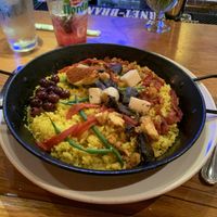 Vegan Paella   at At Sara's Table Chester Creek Cafe in Duluth