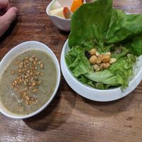 Entry with a tasty soup at People Cafe in Hualien