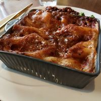 lasagne at People Cafe in Hualien