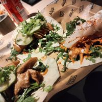 The vegan combo at Dirty Taco in Oerebro