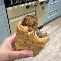 Vegan miso nut roast roll   at Pink Lane Bakery - Acorn Rd in Newcastle Upon Tyne