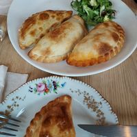 Picture of empanadas with 4 different fillings at Che Argento in Gothenburg