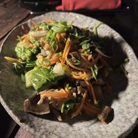 Veg stir fry  at Vaimiti - Four Seasons Resort in Bora Bora