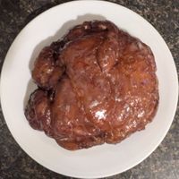 Apple Fritter at Voodoo Doughnut Too in Portland