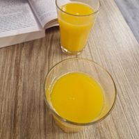 Freshly squeezed orange juice at La Gata Insubmisa in Tarragona