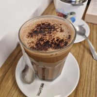 Hot chocomilk at La Gata Insubmisa in Tarragona