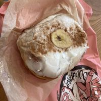 Banana cream doughnut  at Voodoo Doughnut Tres in Eugene