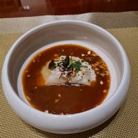 Steamed Pancake in Tamarind sauce at Punjab Grill in Dubai