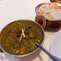 Soja-Palak at Leyla South Indian Restaurant in Celle