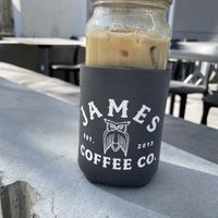 latte   at James Coffee Co - Banker's Hill in San Diego
