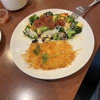 Vegan skillet. So good!  at Mama Kat's Restaurant in San Marcos