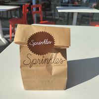 "" at Sprinkles Cupcakes in San Ramon