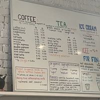 Love the up charge for cow milk but not for dairy milk   at Eco Evolution in Norwalk