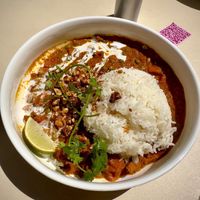 The tikka masala was delicious!! at roots - Münstergasse in Zurich