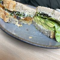 LAX on the left/Avocado sandwich on the right    at roots - Münstergasse in Zurich