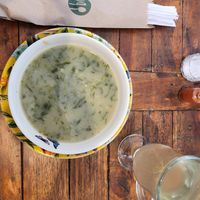 Suppe + Getränk at Deleite Vegetariano in Popayan