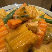 Pumpkin curry  at Tiny-Thai in Cotati
