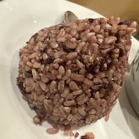 Brown rice  at Tiny-Thai in Cotati