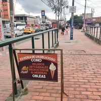  at Almond Ice Cream in Bogota