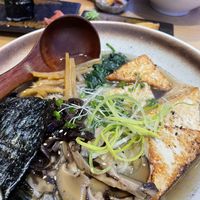 Tofu (vegan) ramen  at Senbazuru Izakaya in Dublin