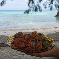 Miam miam at Mana Cafe in Kota Sabang