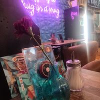 Inside of the cafe at Mojo Coffee in Bremerhaven