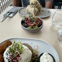 Dürüm und Ofenkartoffel mit Falafel  at Restaurant Nordlicht in Kaltenkirchen