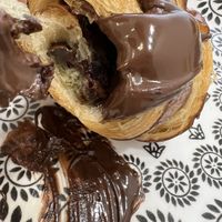 Cornetto con nocciolata  at Pasticceria Dosa in Milan