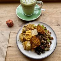 Small salad plate 💚   at The Feel Good Larder in Barnstaple