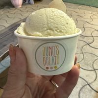 Pina colada   at Juno's Gelato in Palolem