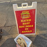  at John's World Famous Hot Dogs in Honolulu
