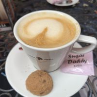 Oatmilk Cappuccino   at Lebowski in Utrecht