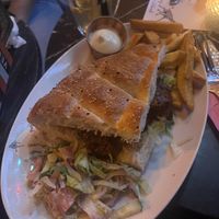 Vegan burgerr  at Lebowski in Utrecht