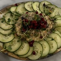 hummus board!  at Ivy Cafe in Clayton