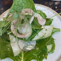 Sea beet salad at EDIT in East London