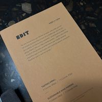   at EDIT in East London