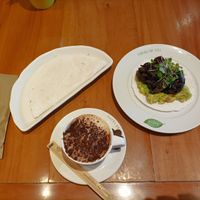 Tapioca com queijo vegano e albertinha at Empório Jardin in Rio De Janeiro