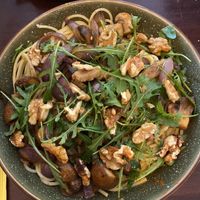 Spaghetti mit Gemüse / Vegetable spaghetti  at Café Melin in Viersen