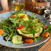 Vegan avocado bagel  at Café Melin in Viersen